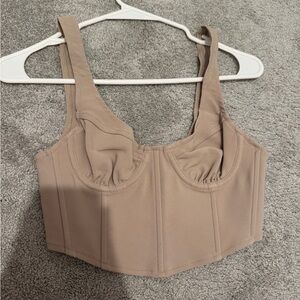 Grey Bandit Marley Top in Taupe